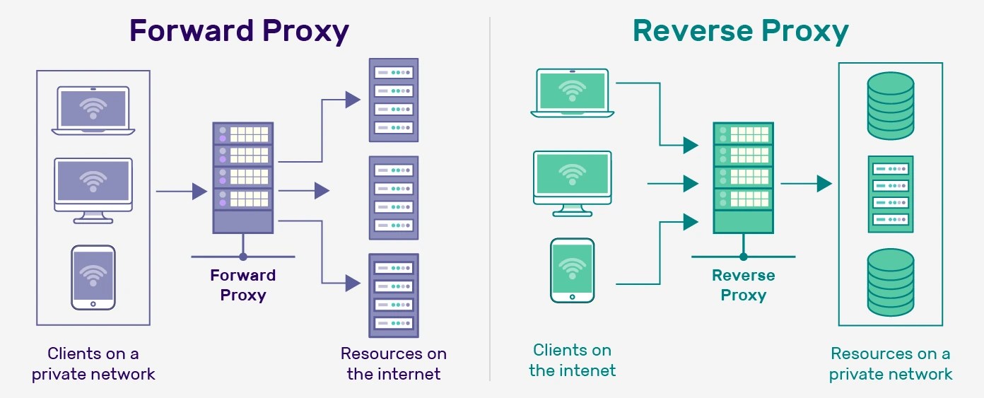 Reverse Proxy ต่างจาก proxy ปกติอย่างไร