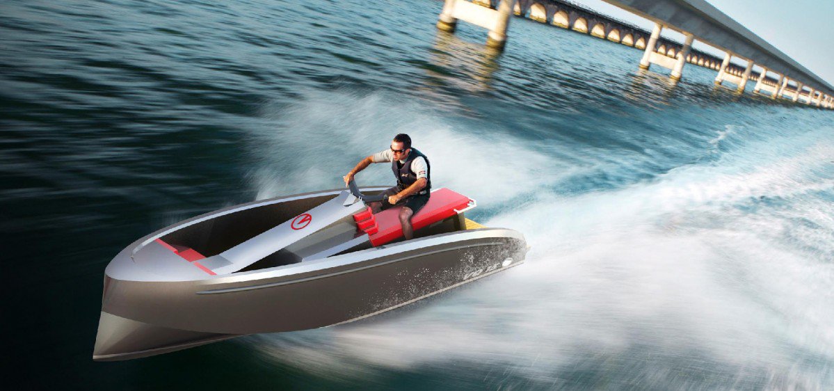 Vanquish VQ16 Is A Crossbreed Between Tender And Water Scooter