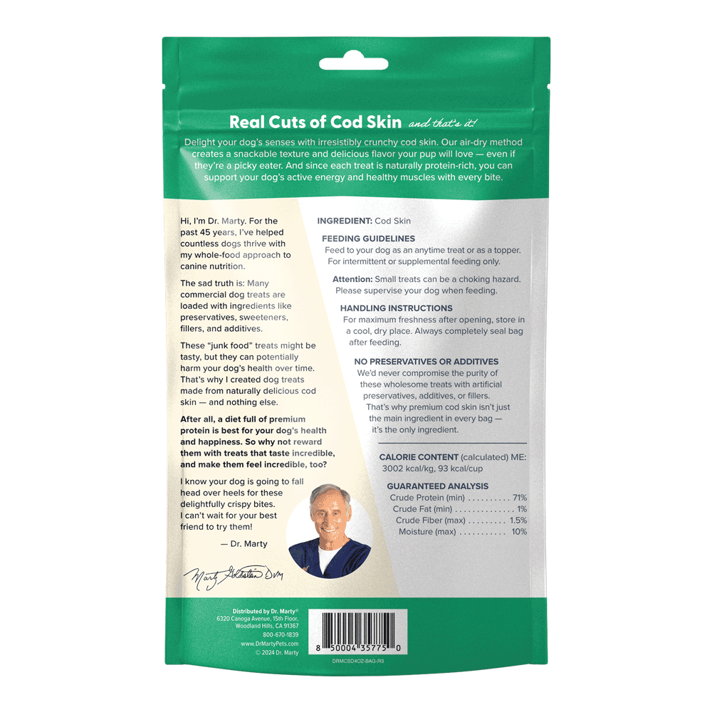 Cod Crispies Dr. Marty Pets