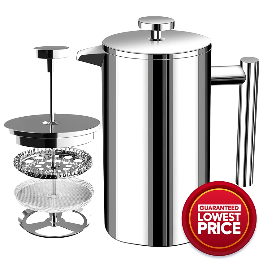 Stainless Steel French Press Pot Dropify