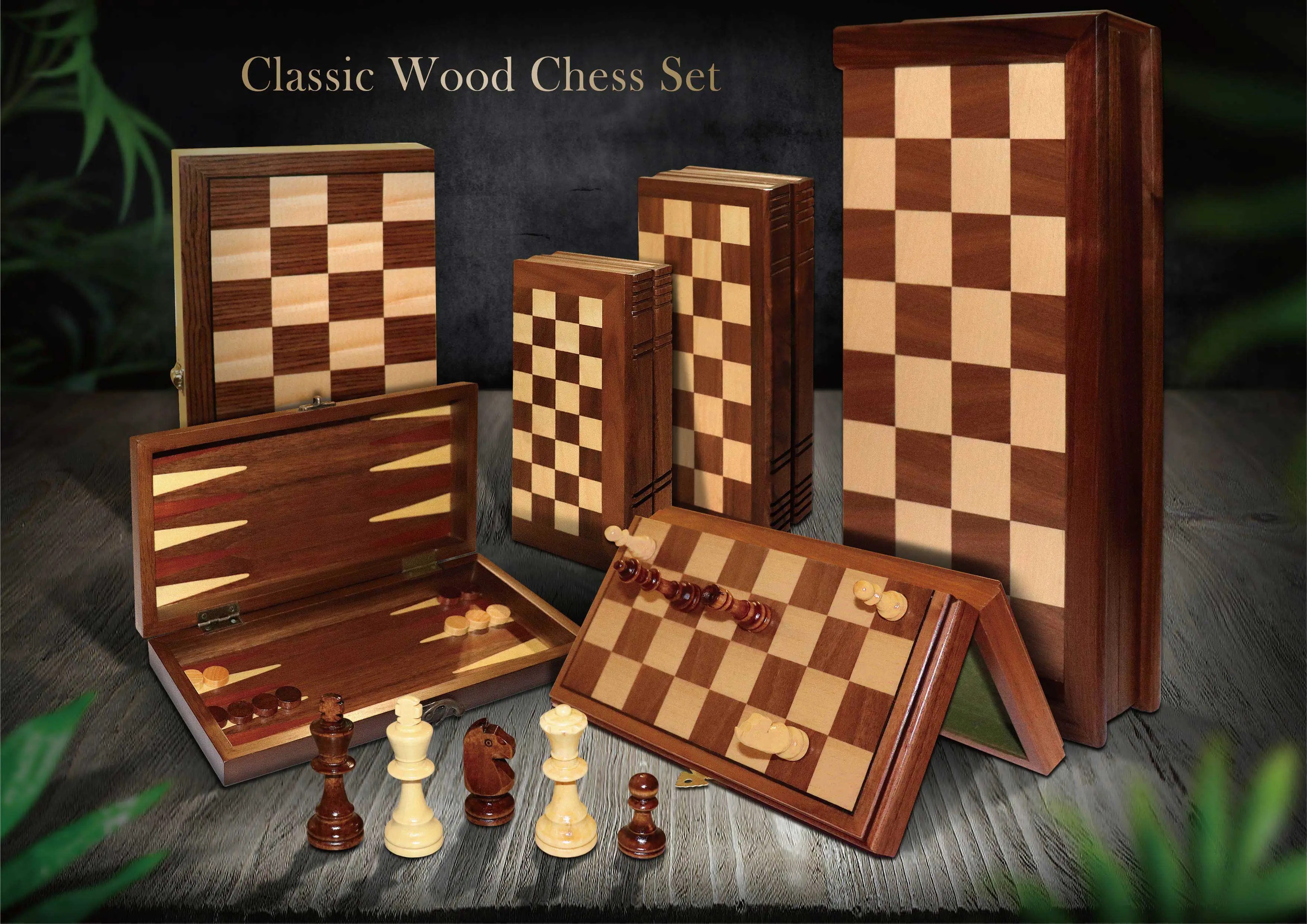Classic Wood Chess Set
