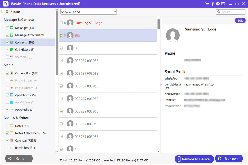 Top 7 Ways to Get Deleted Numbers Back on iPhone with/without Contact