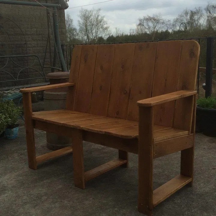 Hand Painted Pallet Bench Ideas Easy Pallet Ideas