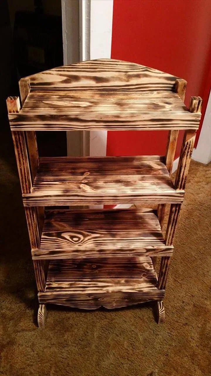 Upcycled Pallet Bookshelf Easy Pallet Ideas