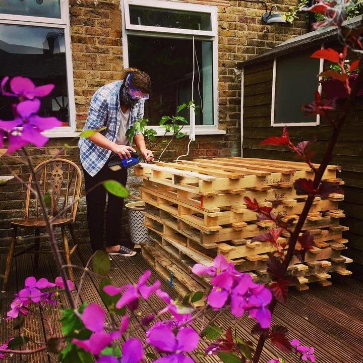100 DIY Recycled Pallet Bed Frame Designs Easy Pallet Ideas