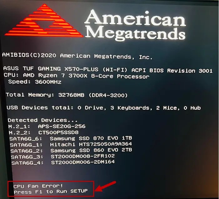 CPU FAN ERROR au démarrage ? Voici la solution EasyTutoriel