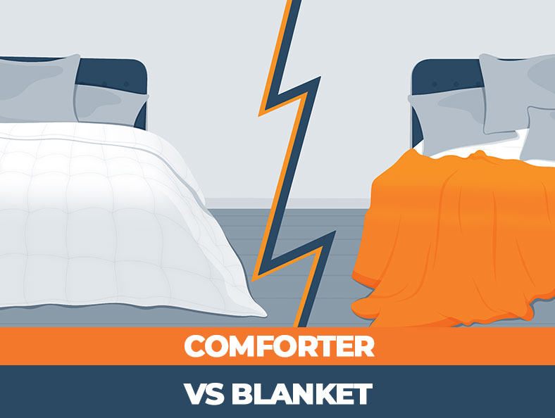 Confused About The Difference Between Comforter And Blanket? Here's a