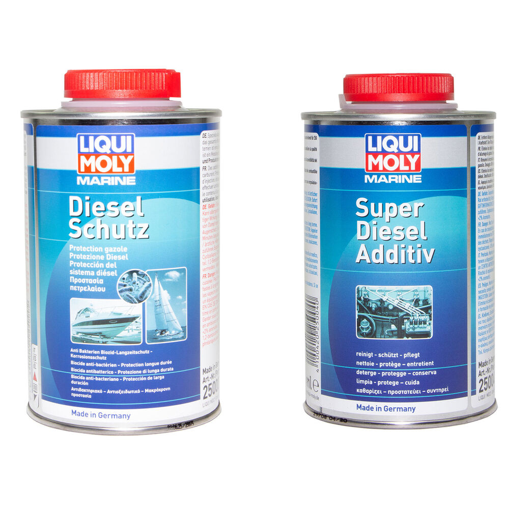 LIQUI MOLY Marine Diesel Schutz Additiv + Marine Super Diesel Additiv je 500 ml eBay
