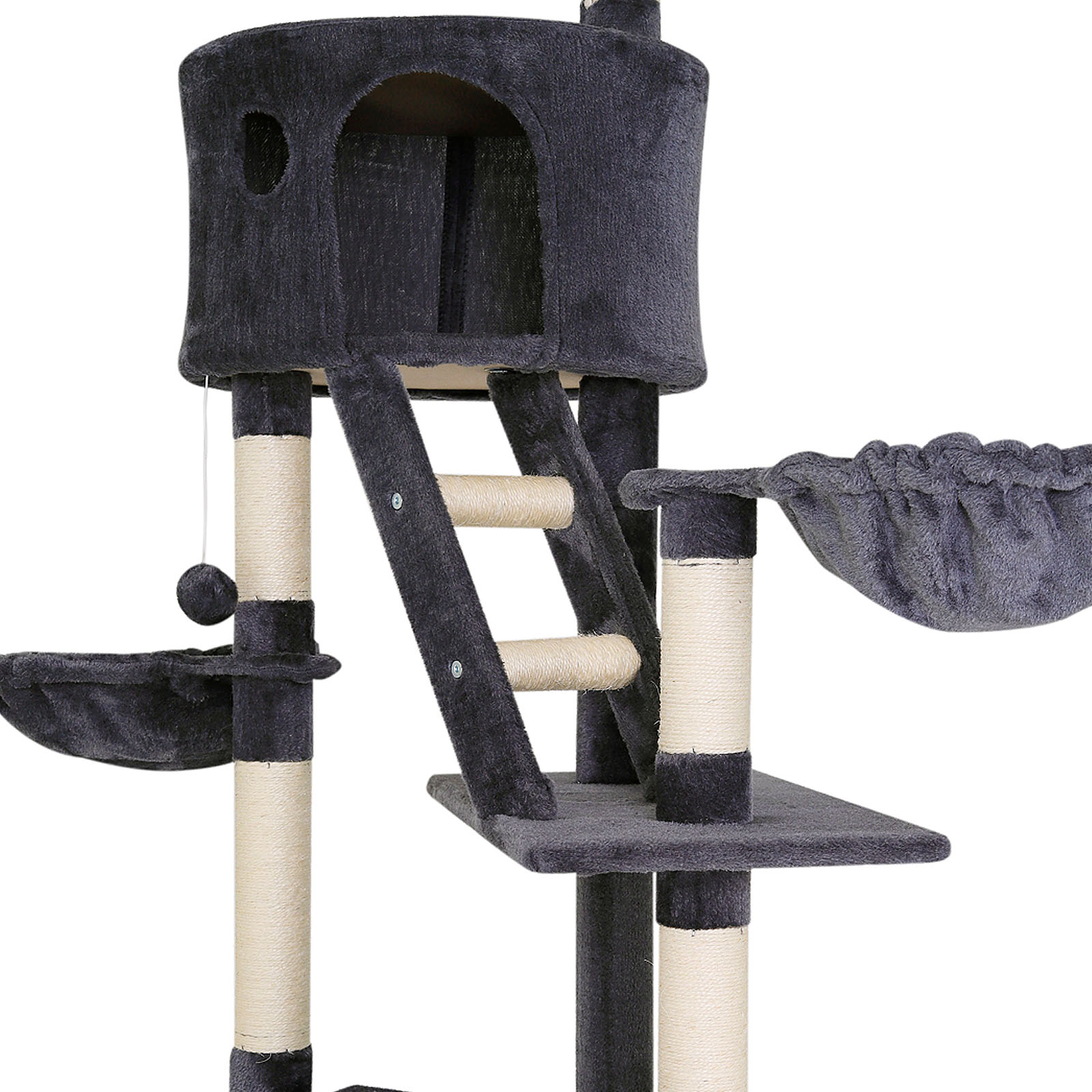 Kratzbaum, Katzenkratzbaum, Kletterbaum für Katzen, Katzenbaum