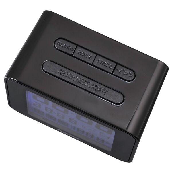 Hama Funkwecker Würfel Uhr Alarm Schlummer Datum Temperatur Thermometer