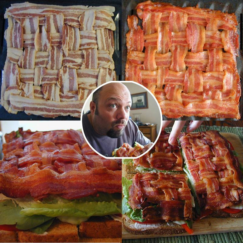 Extreme Bacon Sandwich Picture eBaum's World