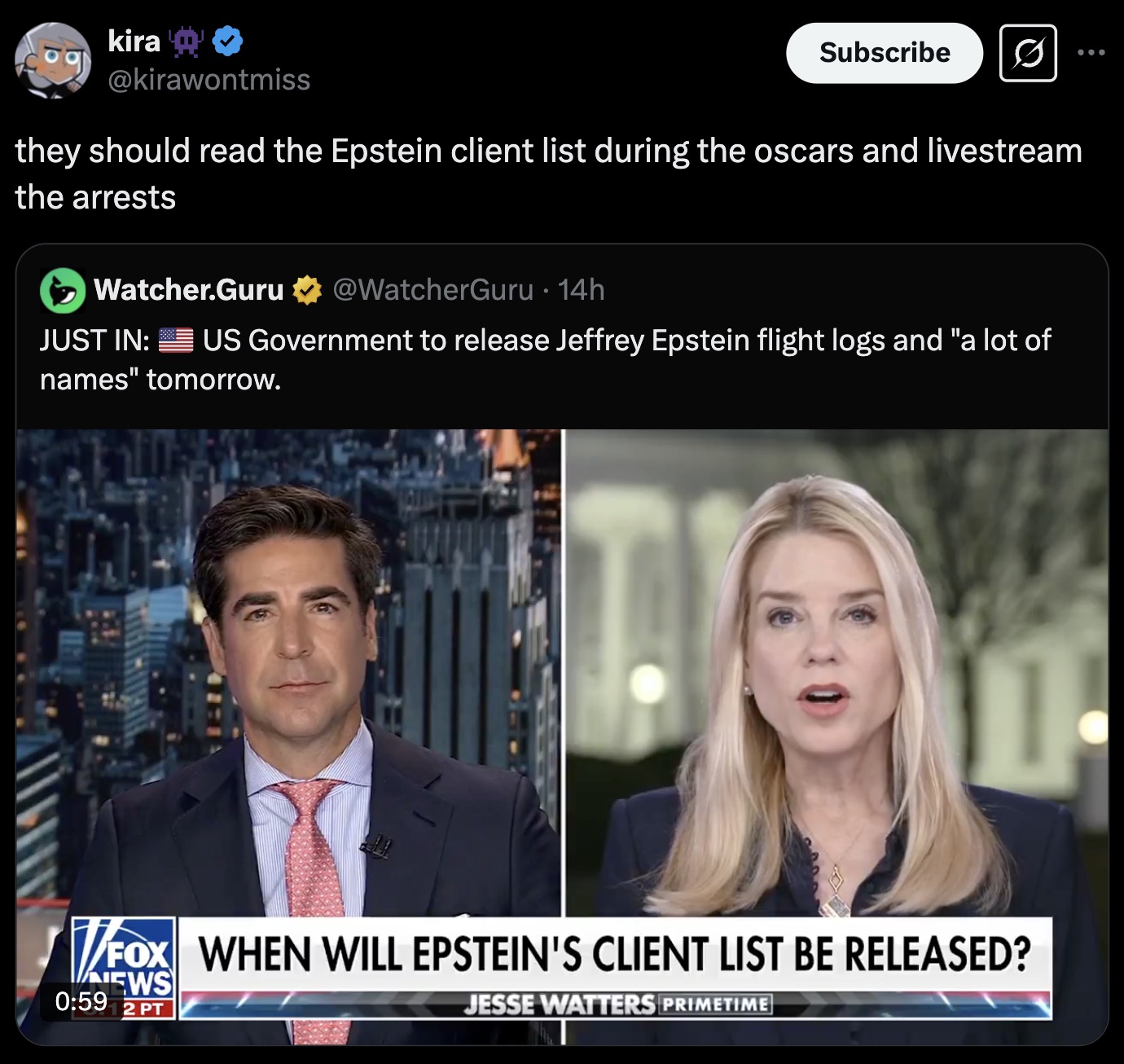 Memes and Tweets In Anticipation of the Epstein List Dropping