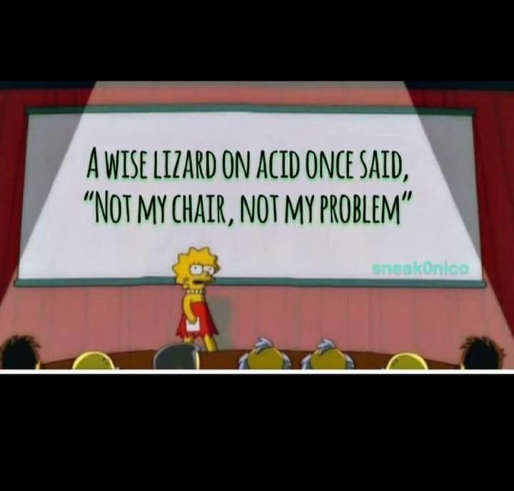 Lizard Not My Chair Not My Problem 30 randoms dripping with the ooze of cool Wow Gallery eBaum's World