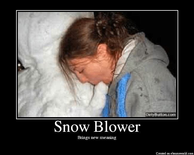 Snow Blower Picture eBaum's World