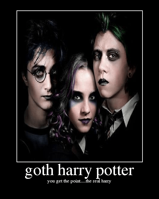 goth harry potter Picture eBaum's World