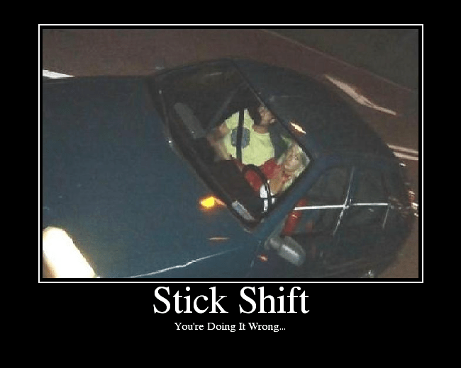 Stick Shift Picture eBaum's World