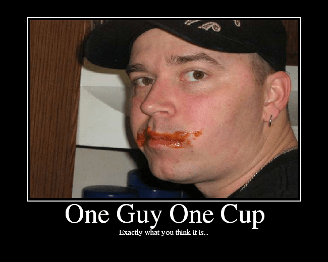 One Guy One Cup Picture eBaum's World