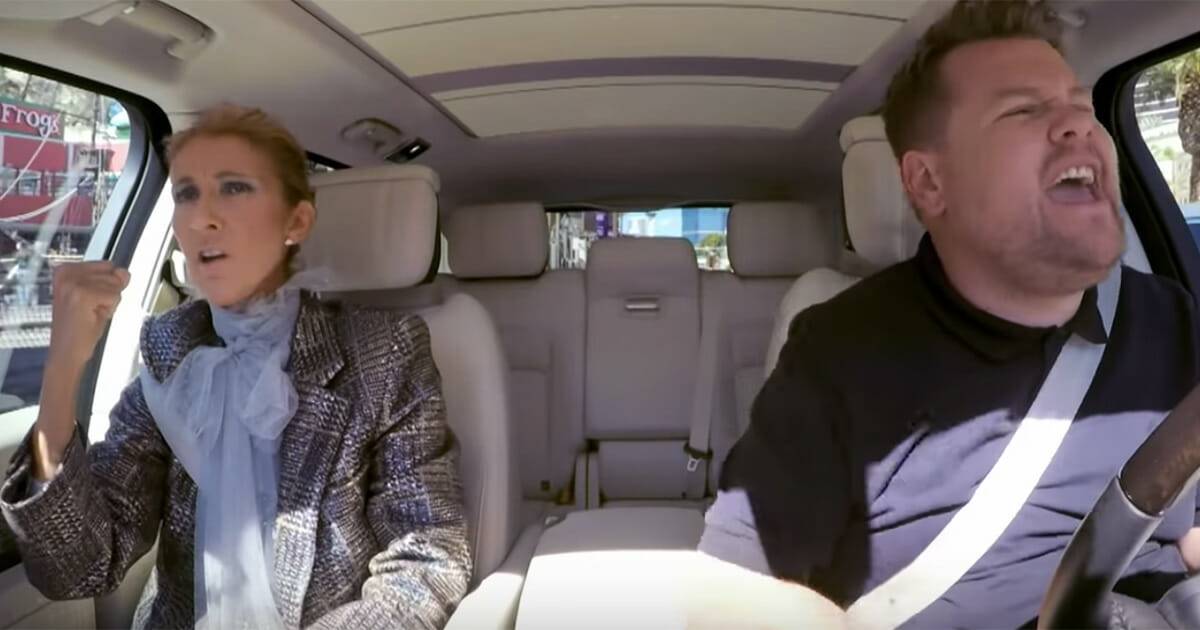 Céline Dion takes on Carpool Karaoke, and absolutely nails it