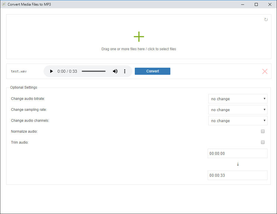 Convert to MP3 Eccorem