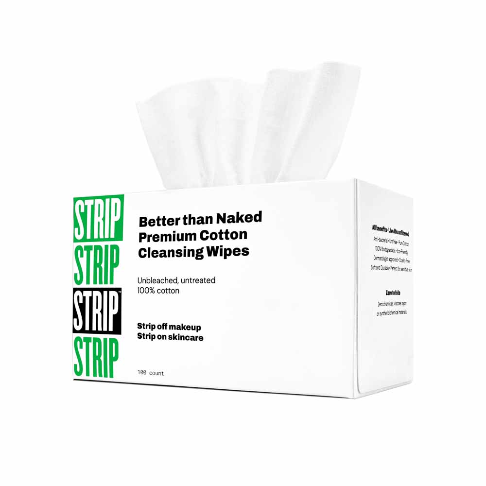 Premium Cotton Cleansing Wipes eCosmetics Popular Brands, Fast Free