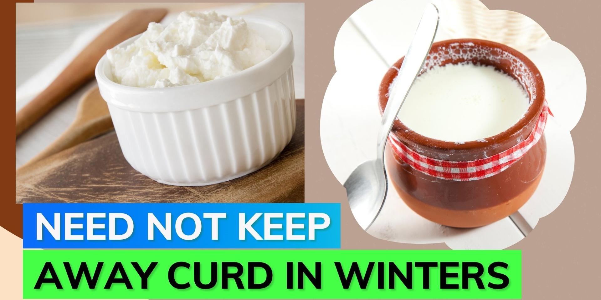 Do you also avoid consuming curd in winters fearing cough and cold? Nutritionists believe
