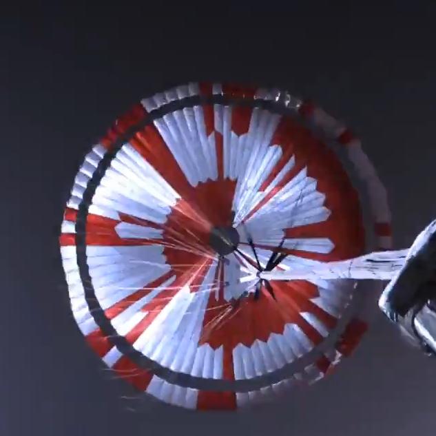 NASA‘s Perseverance rover The Mars rover parachute had a secret