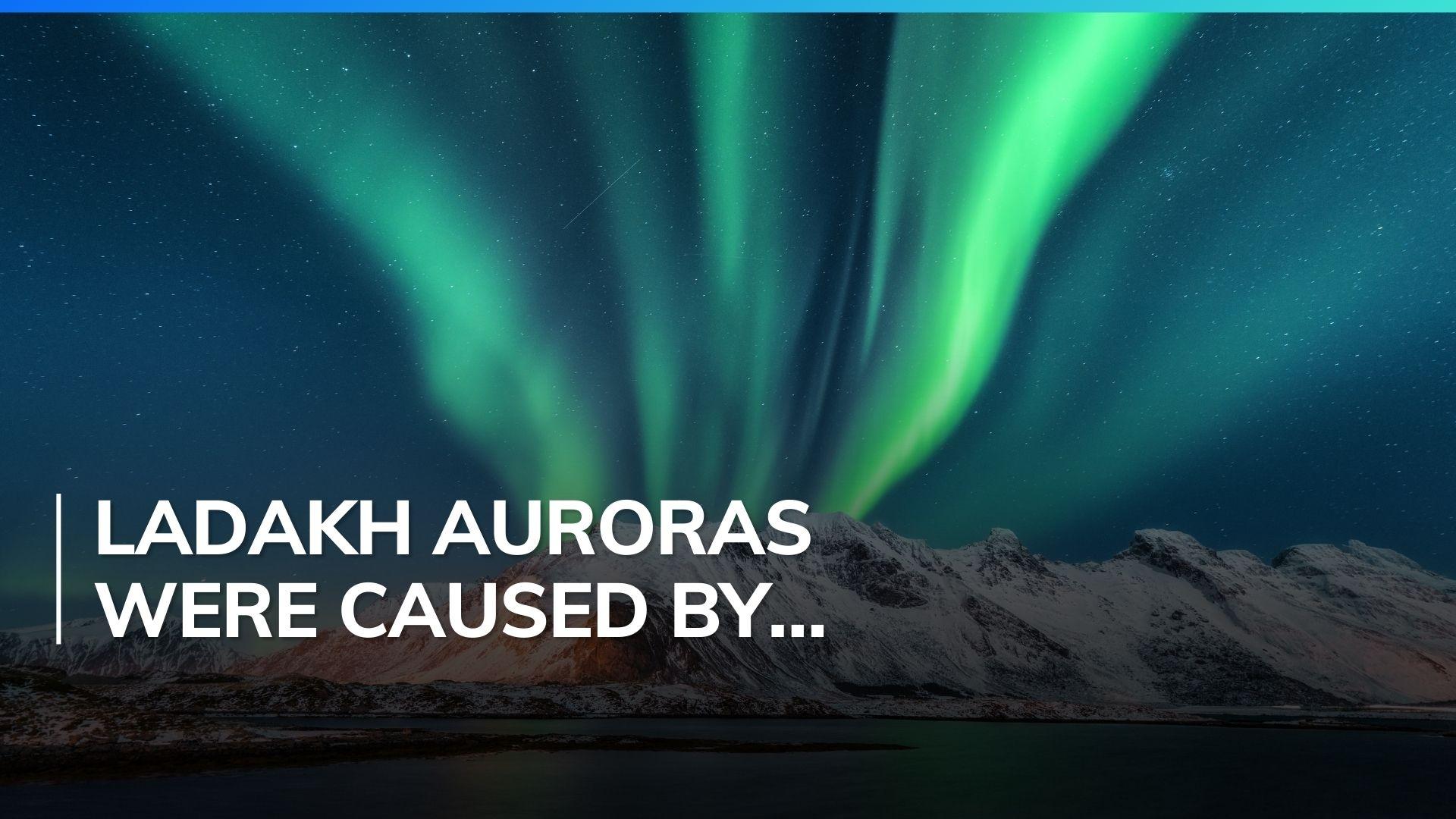 Northern lights in Ladakh Scientists decode aurora effect in India