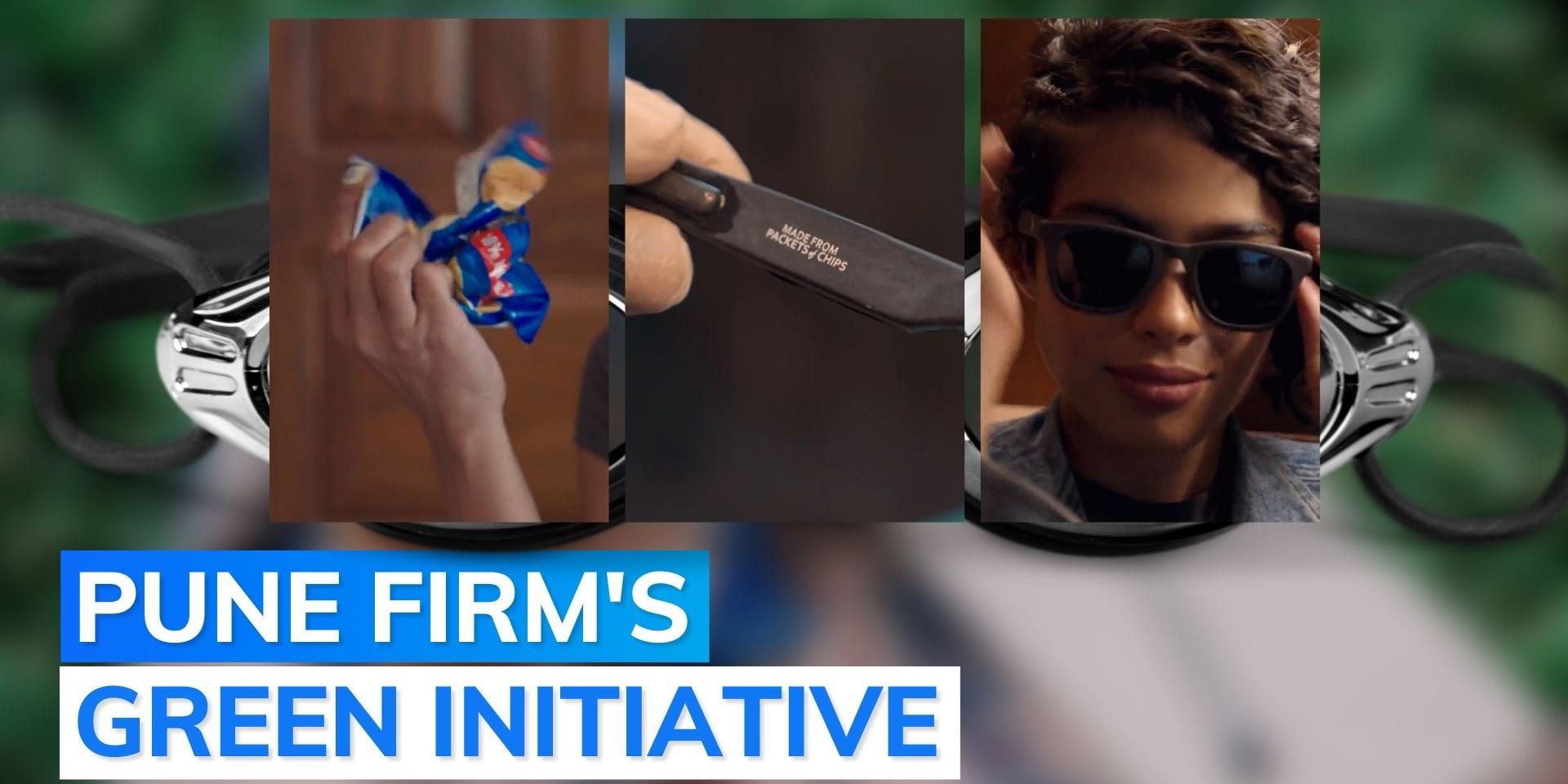 Watch this Indian company has made sunglasses from chips packet Editorji