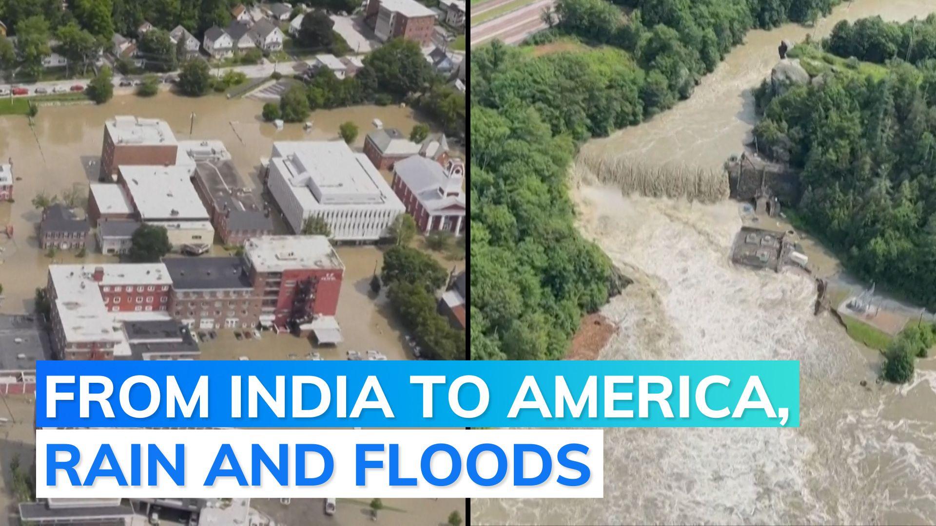 USA Heavy rain, flash floods in northeast, day after 4 deaths in