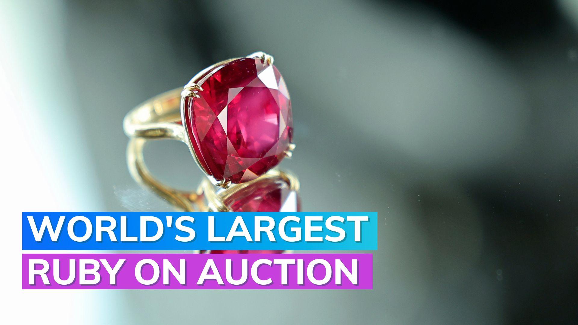 World‘s largest ruby to be auctioned at Sotheby’s New York Editorji(07)