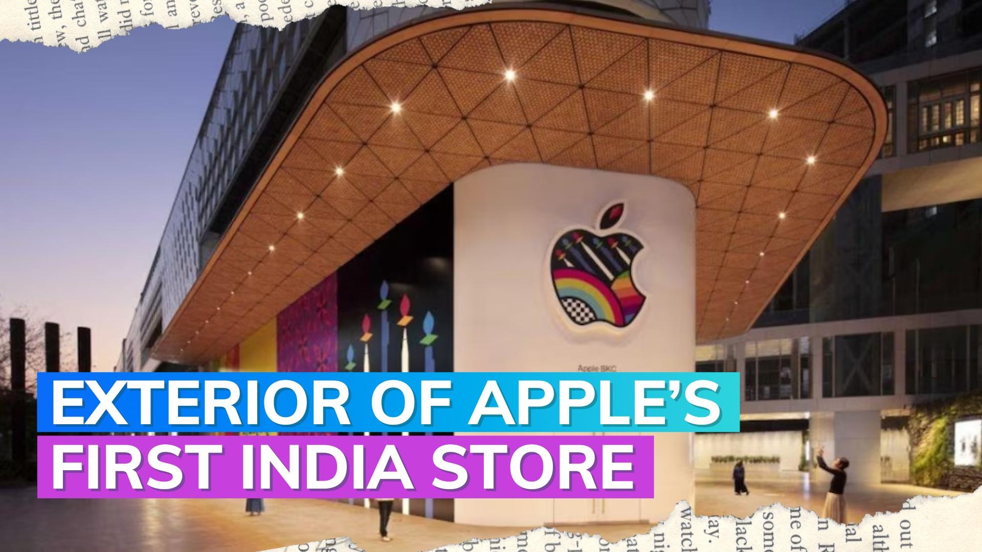 The first Apple retail store in India will open shortly in Mumbai