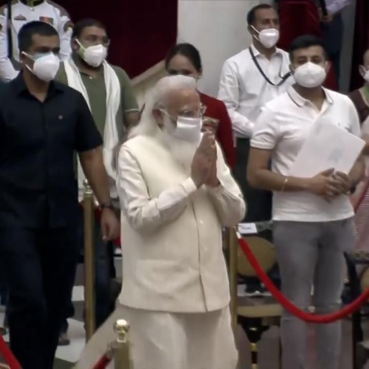 Reshuffle 2021 Ministers take oath Editorji