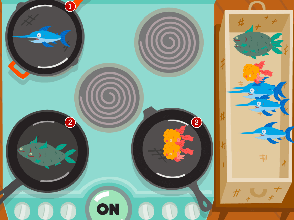 Picture Graphing Data: Fish | Game | Education.com