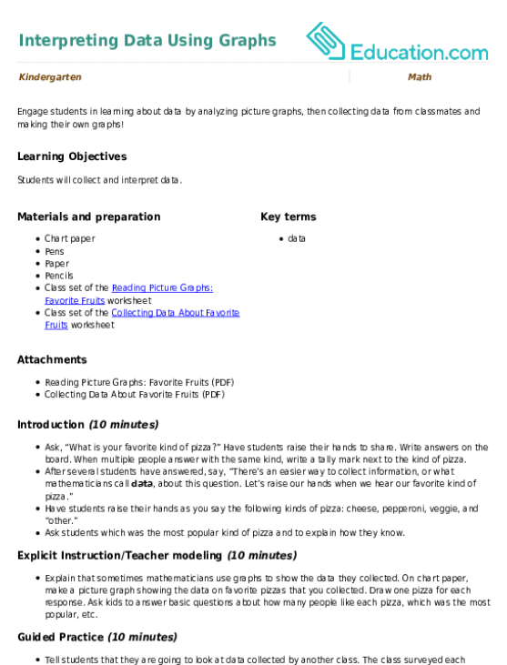 Analyzing And Interpreting Scientific Data Worksheet Answers Printable Sheet Education