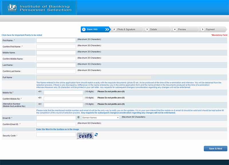 IBPS Clerk 2019 Application Form How to Apply Online?