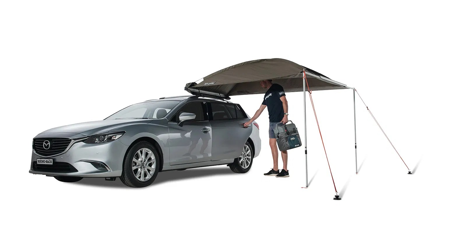 Put A Roof Over Your Head the roof awning for your sedan RhinoRack