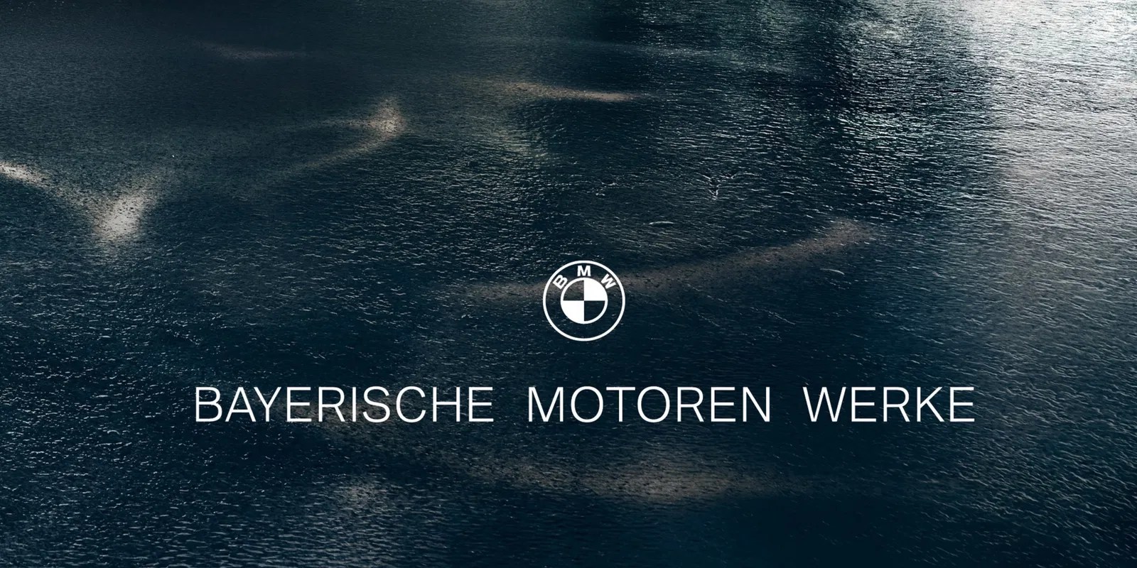 BMW LOGO GOES BLACK AND WHITE