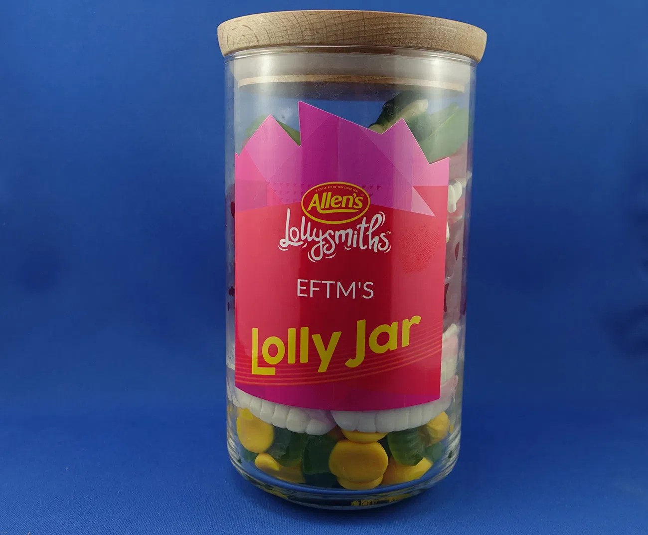 Pick and Mix your own personalised lolly jar or lolly bag full of
