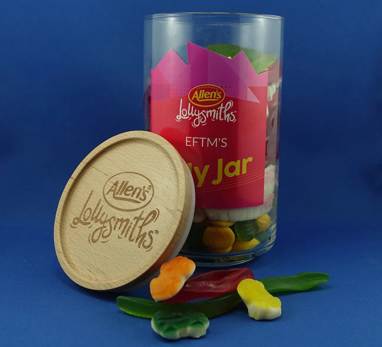 Pick and Mix your own personalised lolly jar or lolly bag full of