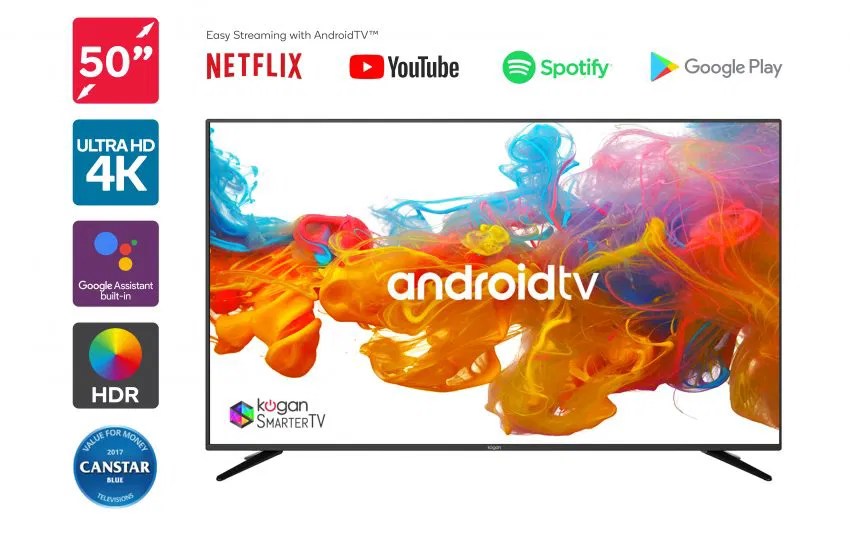 Kogan launches "smarter" TVs powered by Android TV