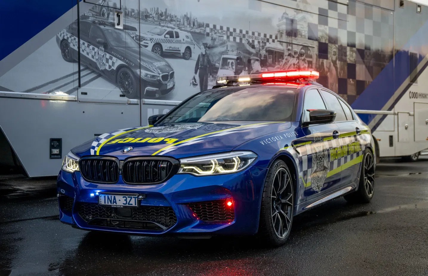 Most powerful police car ever enters service in Victoria