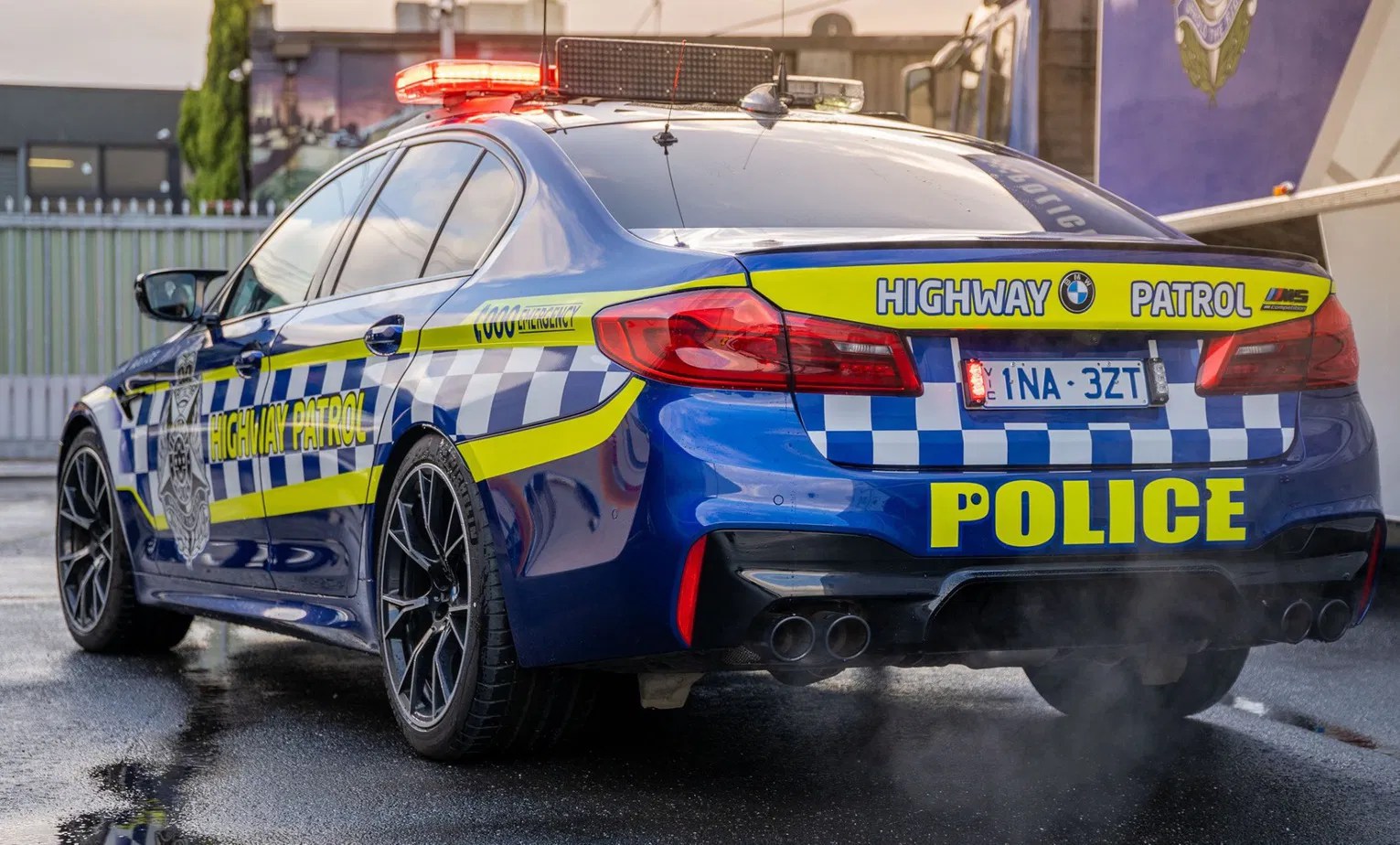 Most powerful police car ever enters service in Victoria