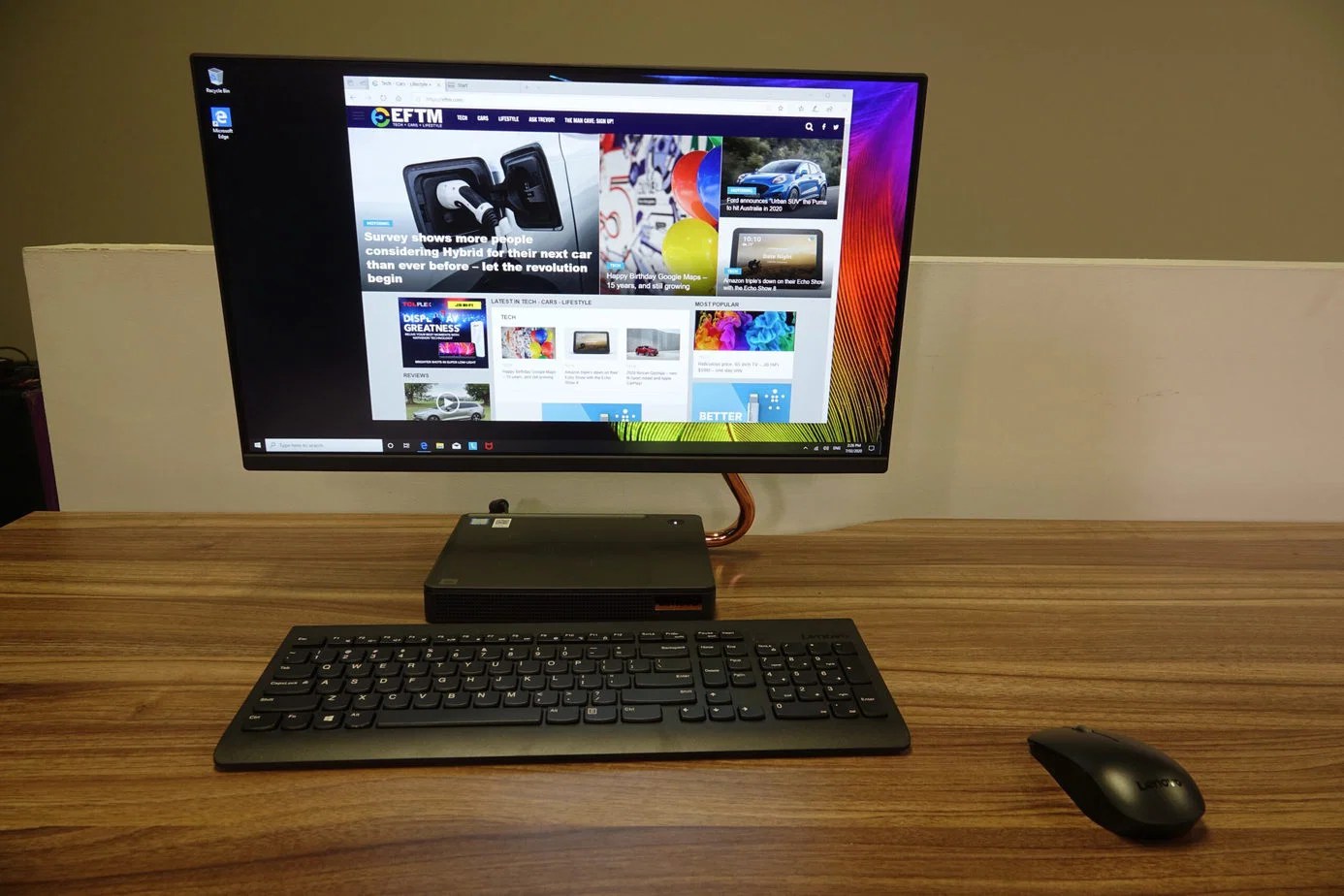 Lenovo Ideacentre A540 Review The All In One With Style For Your Home Eftm