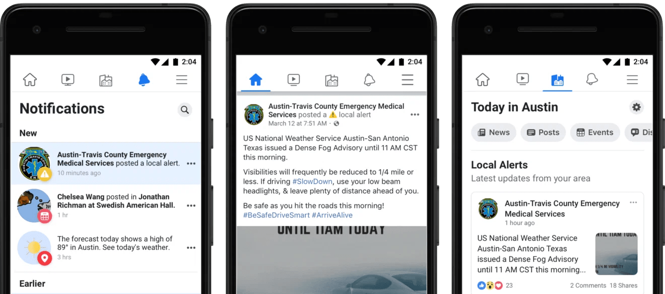 Get a notification when a facebook page post is made