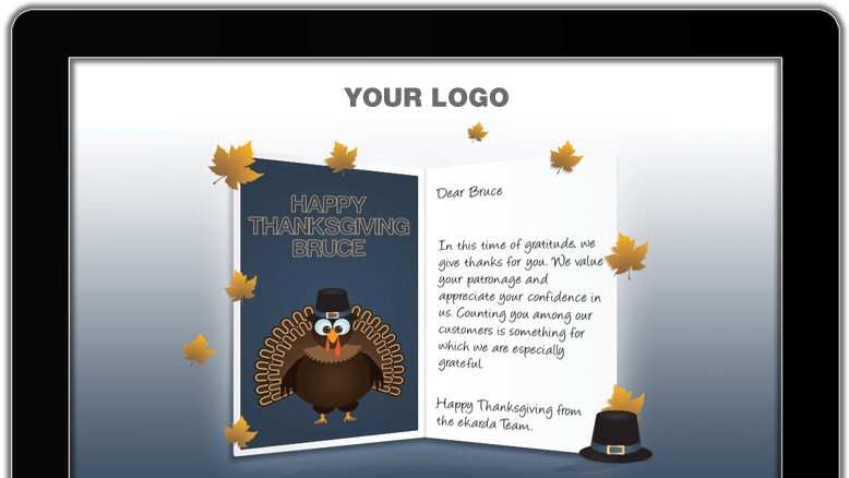 Business Thanksgiving Cards Company Greeting eCards Thanksgiving Day