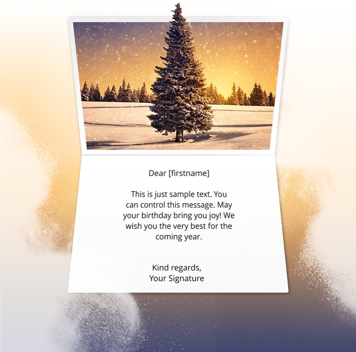 Holiday eCards for Business & Corporate Custom + Personalised