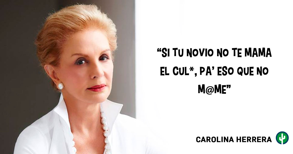 Carolina Herrera nos dejó 13 consejos de estilo, clase y vida HHmexic
