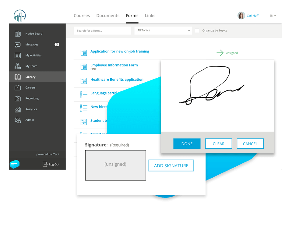 iTacit FrontLine Employee Platform + LMS eLearning Industry