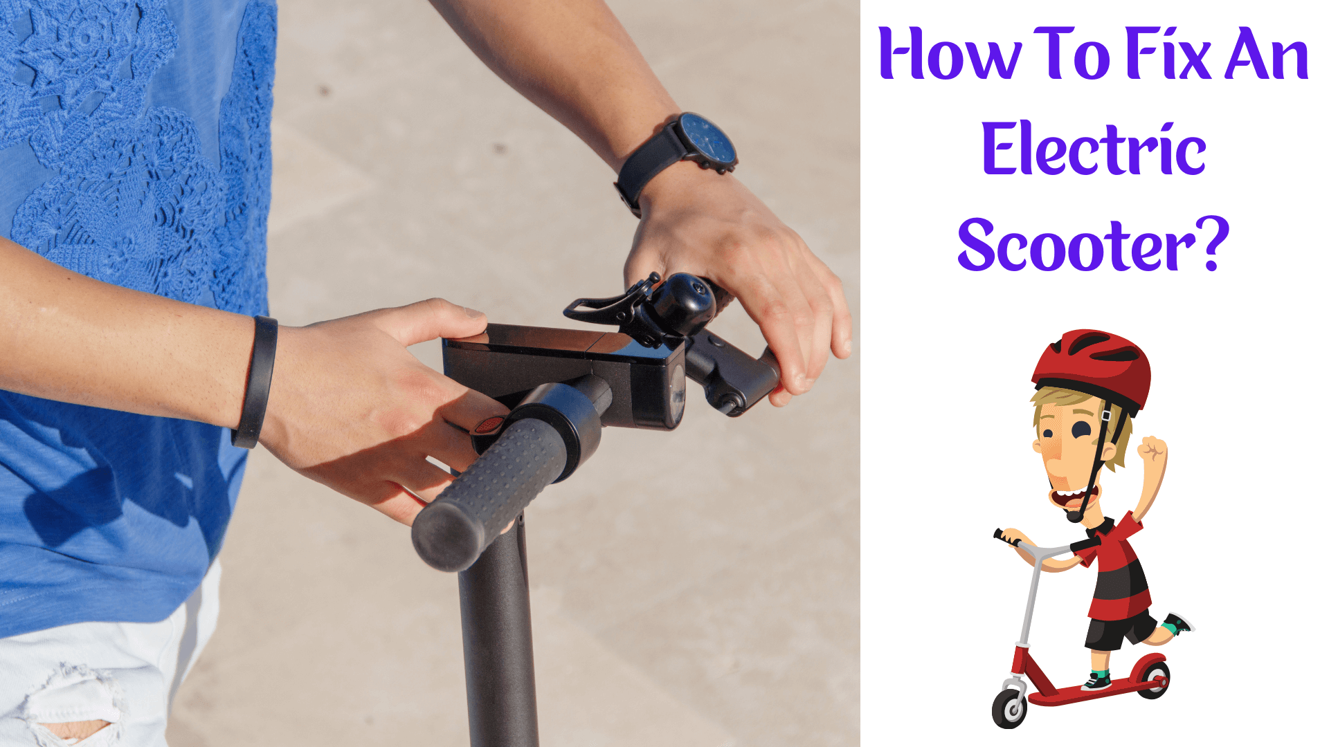 How To Disassemble An Echo Scooter ElectricBikeSimulator