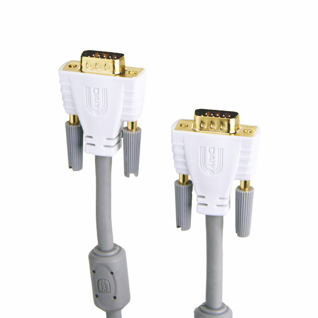 Daiyo CP2535 High Resolution VGA Cable With Ferrite Core 5 Meter
